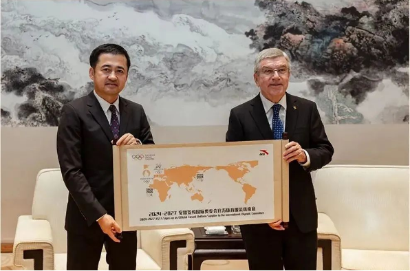 安踏成為國際奧委會（huì）四年官方體育服裝供應商