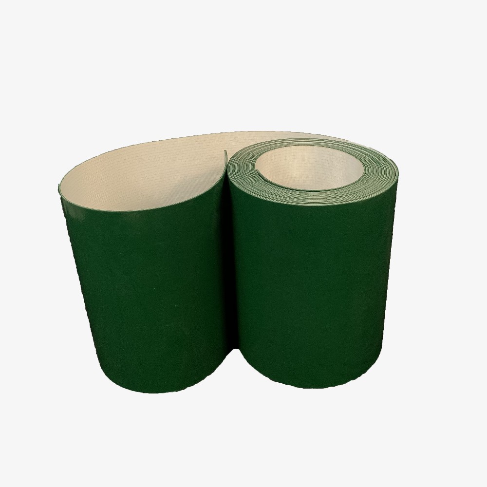 PVC輸送帶 輕型輸送帶 綠色流水線耐磨（mó）工業皮帶 防滑傳輸（shū）帶